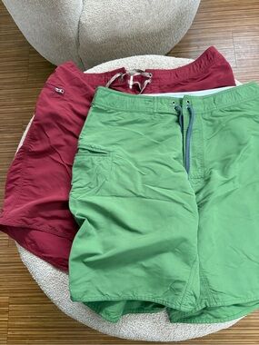 Patagonia Men's Swim Shorts - (2) Pair Swim Trunks